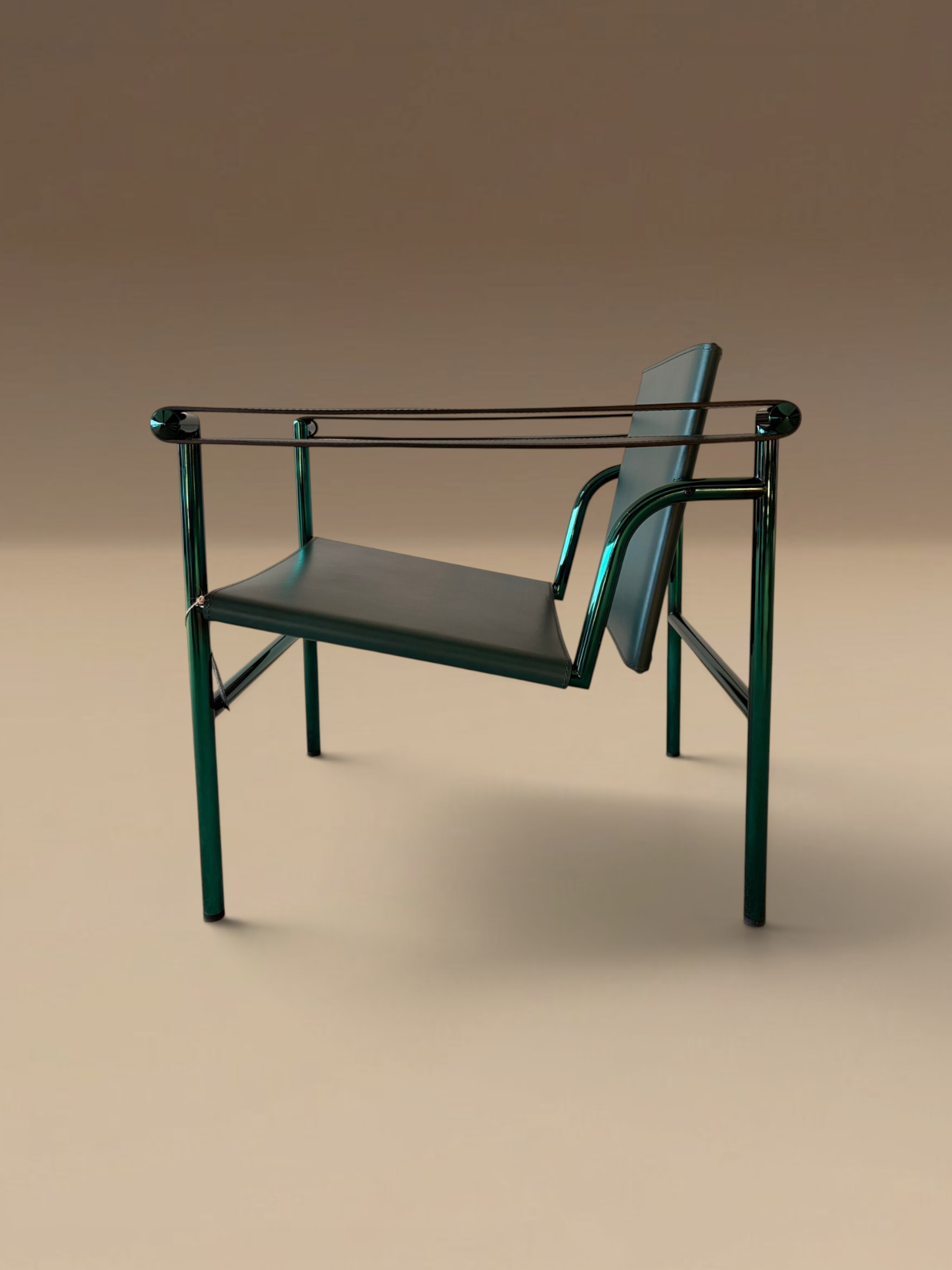 CHAISE LC1 EDITION LIMITEE – Edition anniversaire 60 ans. Coloris vert. 2