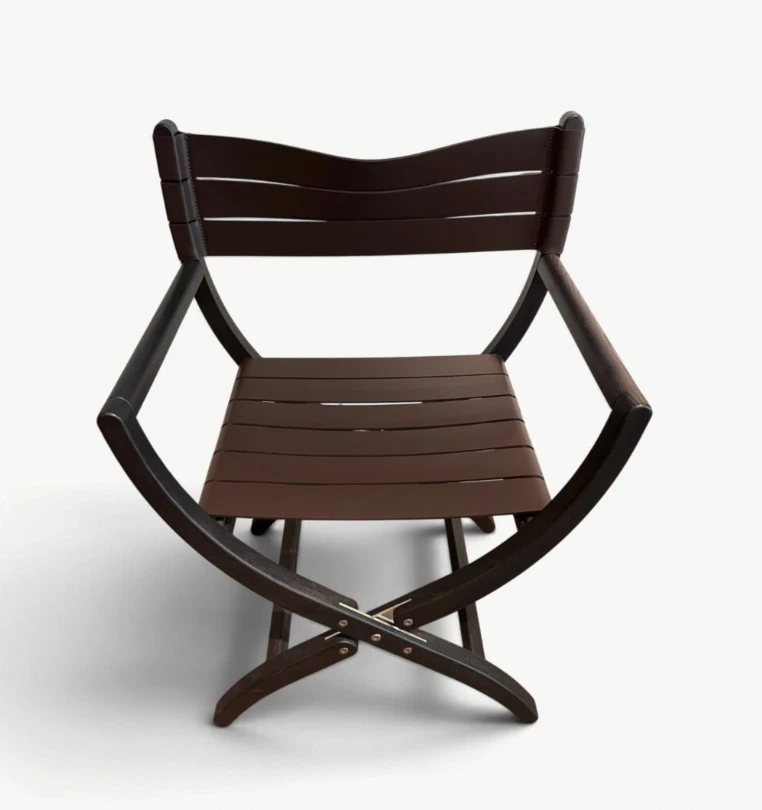 Chaise au design italien Pliante Almayer - designer Paolo Rizzatto - Maison d'édition De Padova