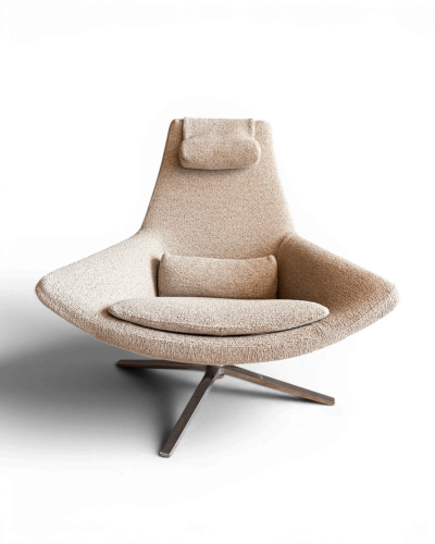 Fauteuil pivotant Metropolitan BB ITALIA 1