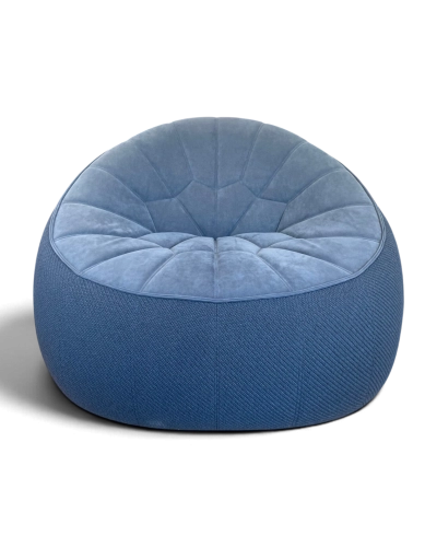 fauteuil pivotant ottoman cinna
