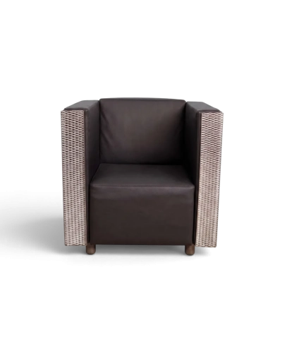 Fauteuil BRIDGESTONE - living divani Shiro Kuramata